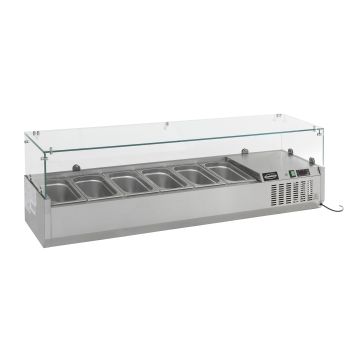 GEKOELDE OPZETVITRINE 1/3 GNx4