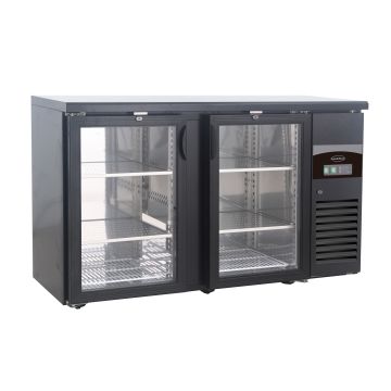BARKOELER ZWART 2 GLASDEUREN