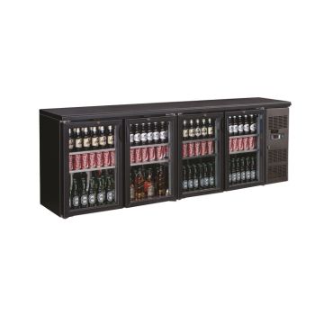BARKOELER ZWART 4 GLASDEUREN
