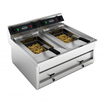 FRITEUSE TAFEL 2X12L 2X6KW