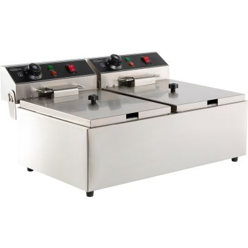 ELEK TAFELFRITEUSE 2X6 L