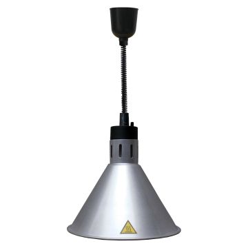 WARMHOUDLAMP CH-02 ZILVER