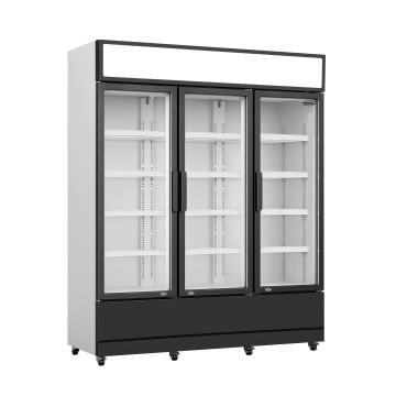 KOELKAST 3 GLASDEUREN