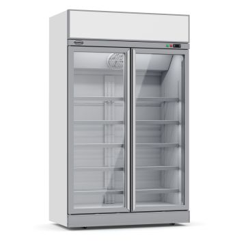 KOELKAST 2 GLASDEUREN