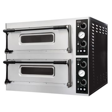 PIZZAOVEN DUBBEL 2 X 6