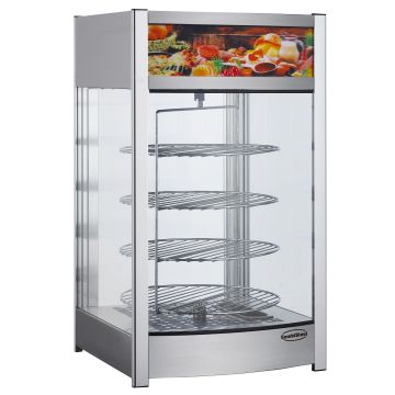 ROTERENDE WARMHOUDVITRINE 97L