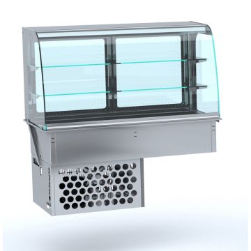 DROP-IN KOELVITRINE 4/1 GESLO.