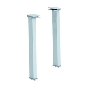 2 STAANDERS TBV GEBOGEN GLAS