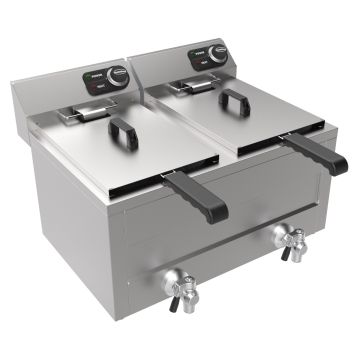 FRITEUSE TAFEL 2X8L 2X3KW
