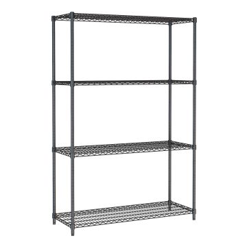 STELLING 4 LEVELS 1200 ZWART