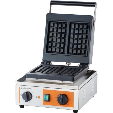 Waffeleisen CATERINA, antihaftbeschichtete Platte, 320x380x240 mm, 1,5 kW 230 V
