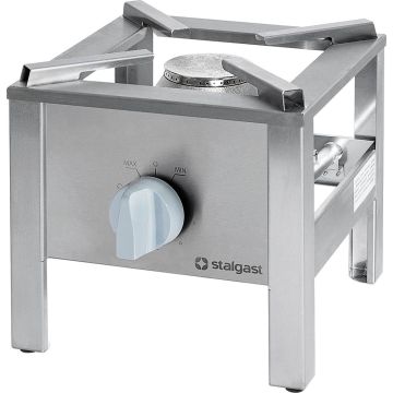 Stalgast Edelstahl Gas-Hockerkocher STANDARD - G30, 340x640x340 mm (BxTxH)