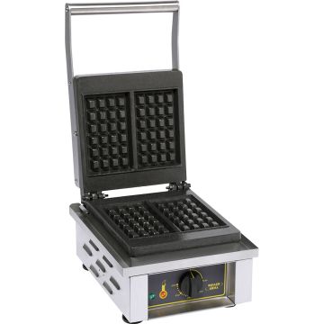 ROLLER GRILL Waffeleisen, Lütticher Waffelform