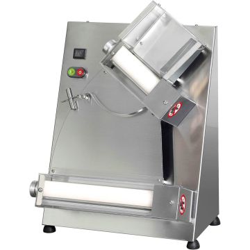 Teigausrollmaschine, Walzenlänge 300 mm, 0,5 kW, 510x490x640 mm (BxTxH)