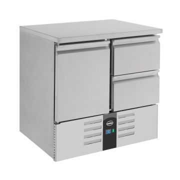 KOELWERKBANK 1 DEUR/2 LADEN