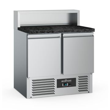 PIZZAWERKBANK 2D 5x1/6GN ZWART