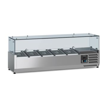 GEKOELDE OPZETVITRINE 1/4 GNx5