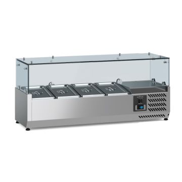 GEKOELDE OPZETVITRINE 1/3 GNx4