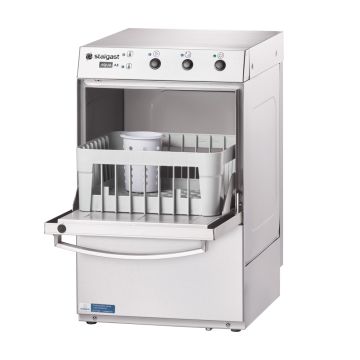 Stalgast Gläserspülmaschine AQUA A3 mit Klarspülmitteldosierpumpe, Korbgröße 350x350 mm