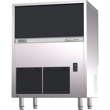 BREMA Eiswürfelbereiter wassergekühlt, 80kg/24h, Abmessung 738 x 600 x 1030 mm (BxTxH)