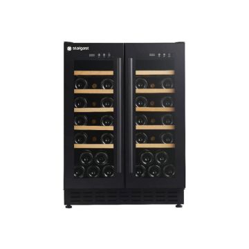 Weinkühlschrank, Zweikammer, 40 Flaschen, 595x575x820 mm (BxTxH)