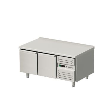 Unterbaukühltisch, 2-türig, GN 1/1, 1200x700x600 mm (BxTxH)