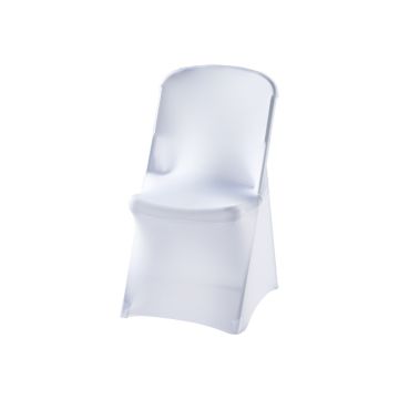Stalgast Stretchhusse für Buffet-Klappstuhl mit ca. 465 x 530 x 900 mm (BxTxH), weiß
