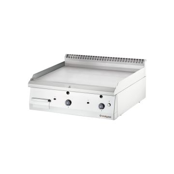 Gas-Griddleplatte als Tischgerät, Serie 700 ND - glatt 800x700x250 mm
