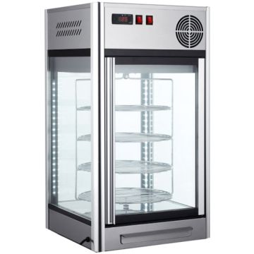 Kühltheke mit 4 Ebenen ø 350 mm, 2°/+10°C