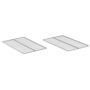 Kit 2 Grillroste GN 1/1 Edelstahl AISI 304 (325x530x12mm)