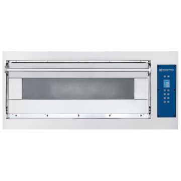 Elektro-Bäckereiofen für 3x 60x40 cm H=27 cm mit Befeuchter, digitale Version