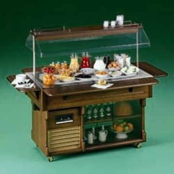 Buffet mit Kühlplatte 4 GN 1/1 (1917x1245mm)