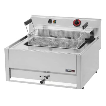 Electric deep fryer with drain tap 16 liters 66