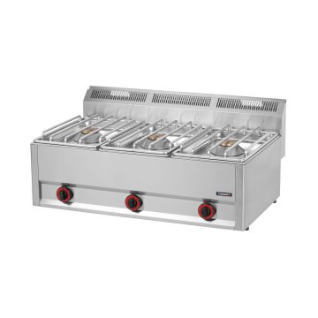 Gas table-top cooker 3 burners 99