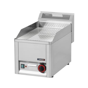 Griddle plate Grooved Chrome 33