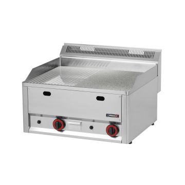 Gas griddle plate Grooved Textured Chrome 99