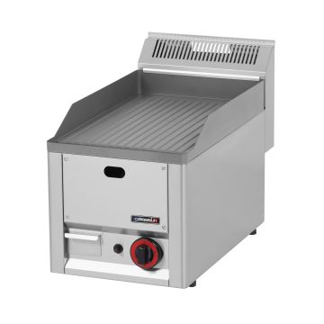Gas griddle plate Grooved Cast iron 33