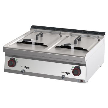 Electric deep fryer 2 x 13 liters 80