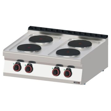 Electric table-top cooker 4 burners 80