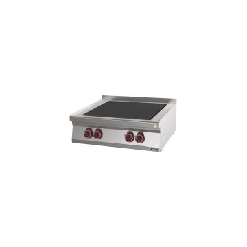 Electric table-top cooker 4 solid tops 80
