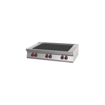Electric table-top cooker 6 solid tops 120