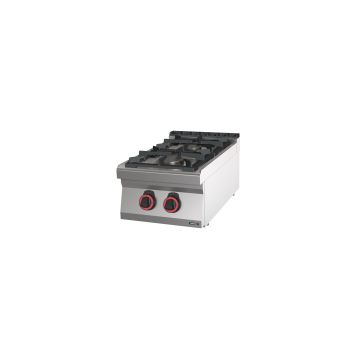 Gas table-top cooker 2 burners 40