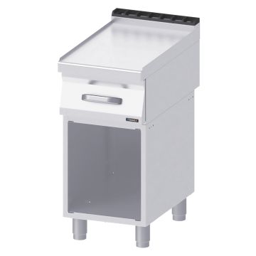 Neutral worktop 1 drawer with open cabinet 40