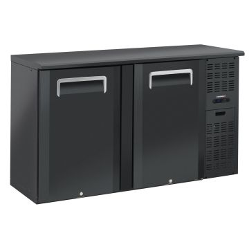 Back bar chiller 2 solid doors