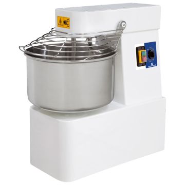 Spiralteigkneter, 5 kg/7 Liter, 1 Geschwindigkeit, mit Timer
