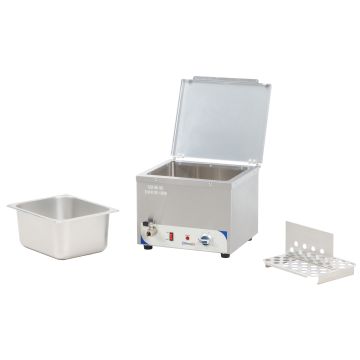 Bain-marie water heated sausage warmer