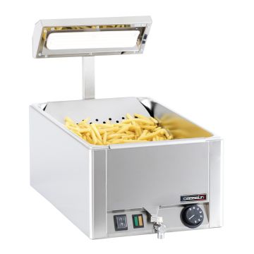French fry warmer GN 1/1 with ceramic heating element