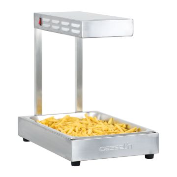 French fry warmer GN1/1 with quartz