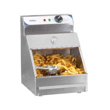 Compact French fry warmer
