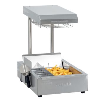 French fry warmer with quartz